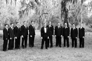 David and his groomsmen
