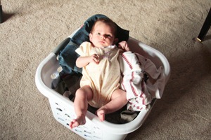 She won't be this size for too much longer. :)
