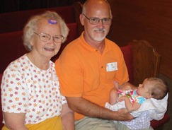 Meeting Grandma Brown and Uncle Alan!